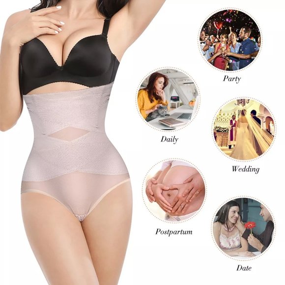 Butt Lifter Shapewear, Double Tummy Control Panty, Hi-Waist Short, Body Shaper - Picture 7 of 7